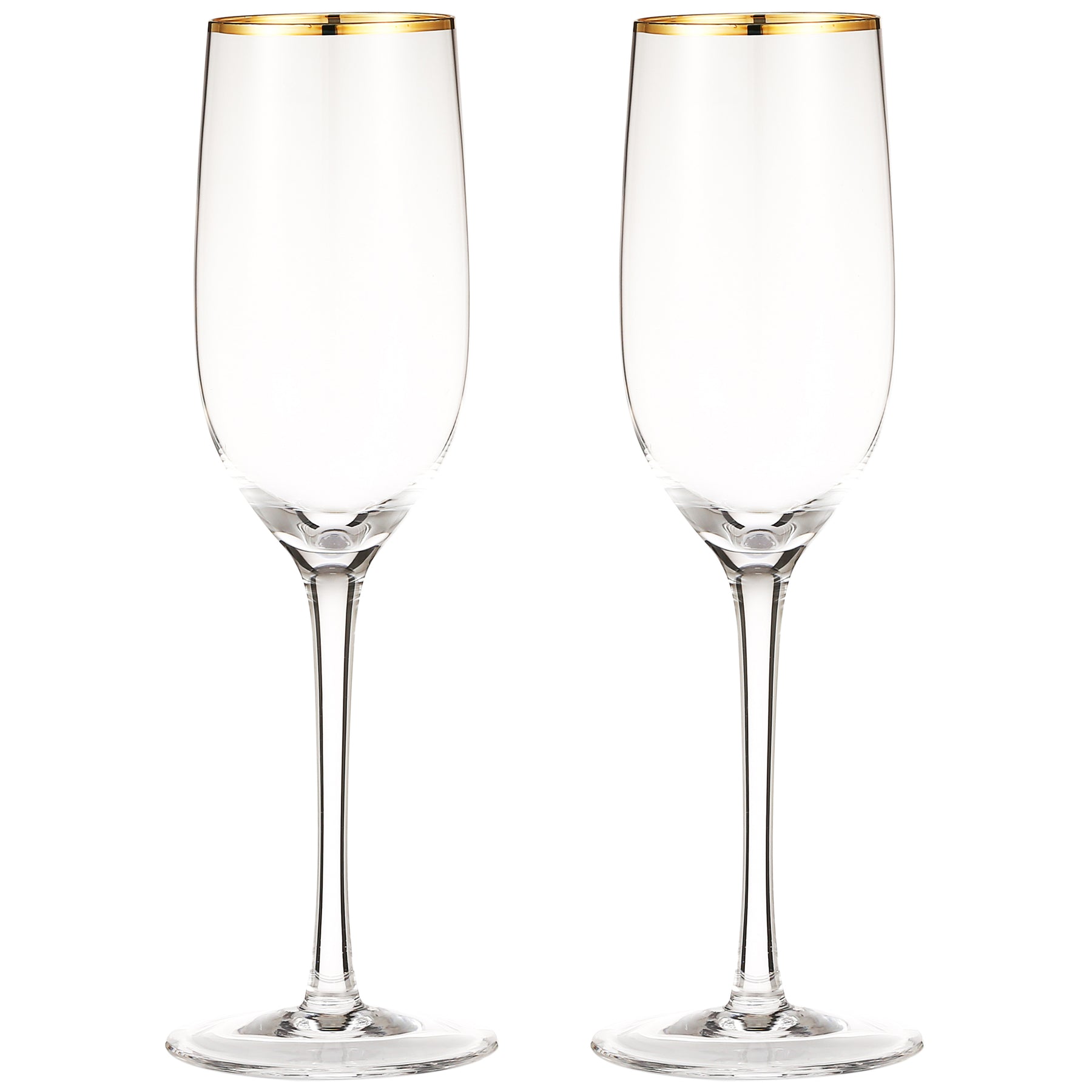 Glass Set of 4 Berkeley Champagne Flutes